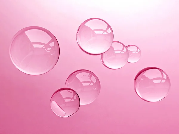 Gotas de agua transparentes —  Fotos de Stock