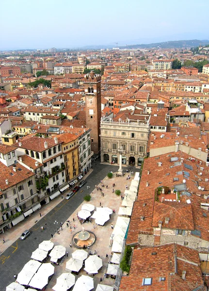 Verona panoramautsikt, Italien — Stockfoto