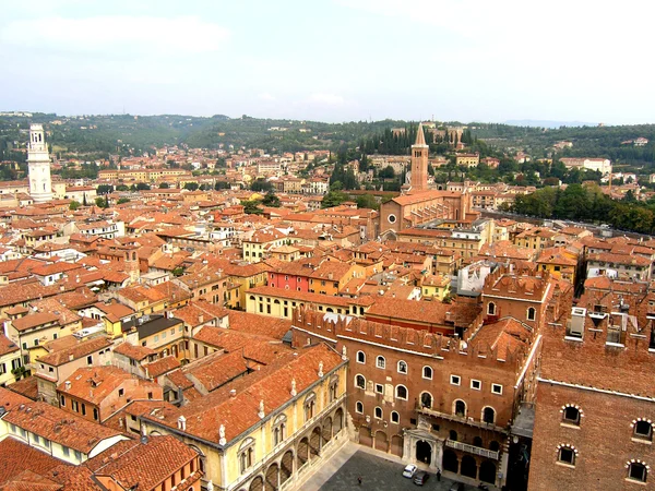 Verona panoramic view, Italy — стокове фото