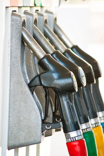 Benzinové čerpadlo — Stock fotografie