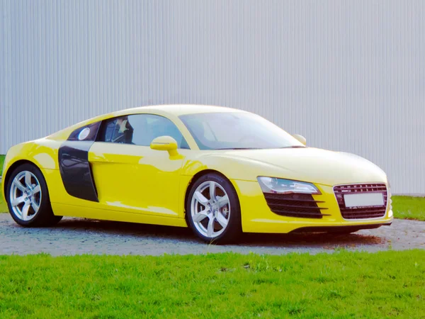 Luxury Yellow Sports Car — Stock Photo, Image