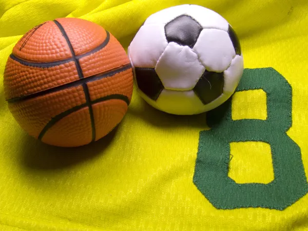 Soccer Ball American Flag — Stok fotoğraf