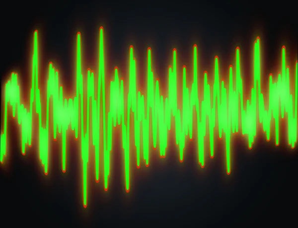 Звукова хвиля — стокове фото