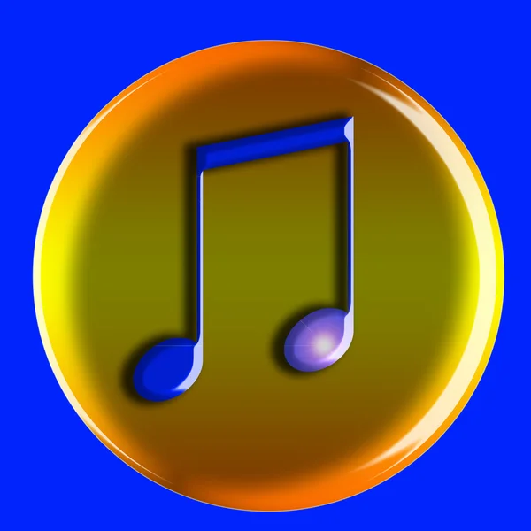 Musical icon — Stock Photo, Image