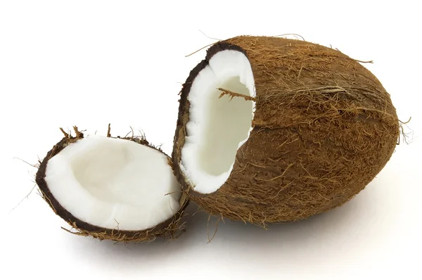 Cocos Isolados Sobre Fundo Branco — Fotografia de Stock