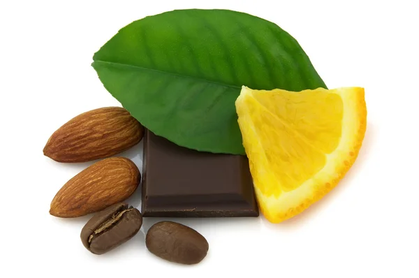 गडद चॉकलेट संत्रा — स्टॉक फोटो, इमेज