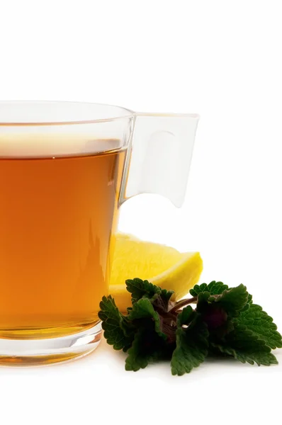 Herbata z melisą — Zdjęcie stockowe