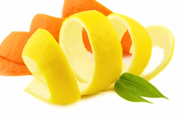 Citroen en sinaasappel — Stockfoto