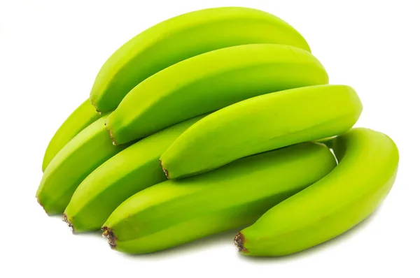 Зеленый банан — стоковое фото