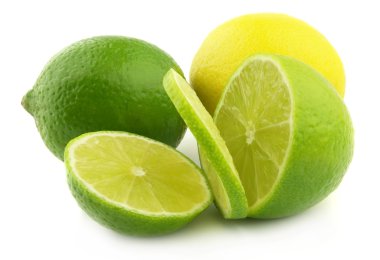 Lime and lemon clipart