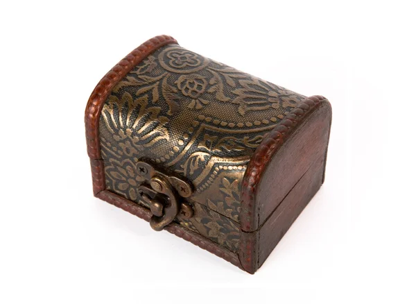 Retro styled treasure chest — Stock Photo, Image