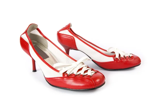 Пара сучасного жіночого взуття — стокове фото