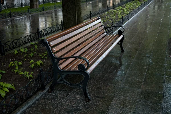 stock image Park bench