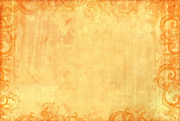 Fondo de pantalla con textura antigua con patte floral — Foto de Stock
