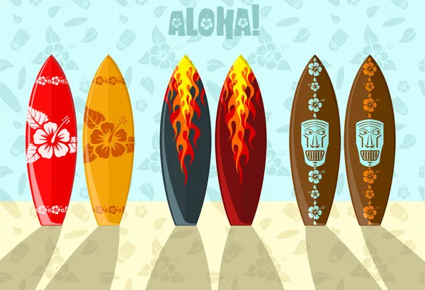 Illustration de planches de surf — Photo