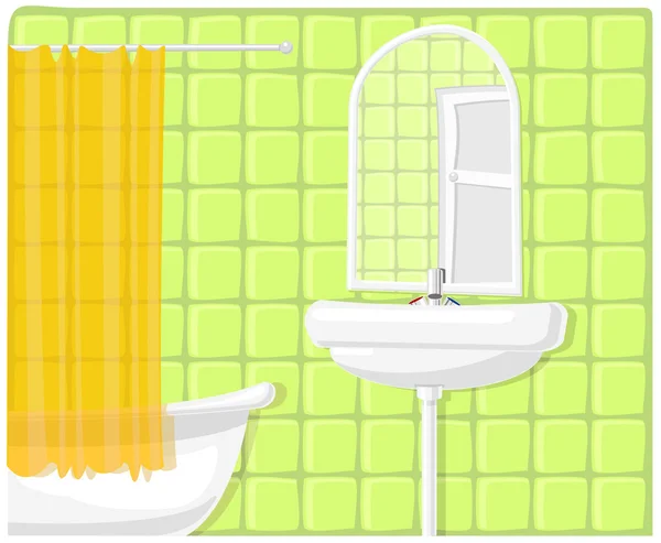 Stock image Illustration of bathroom