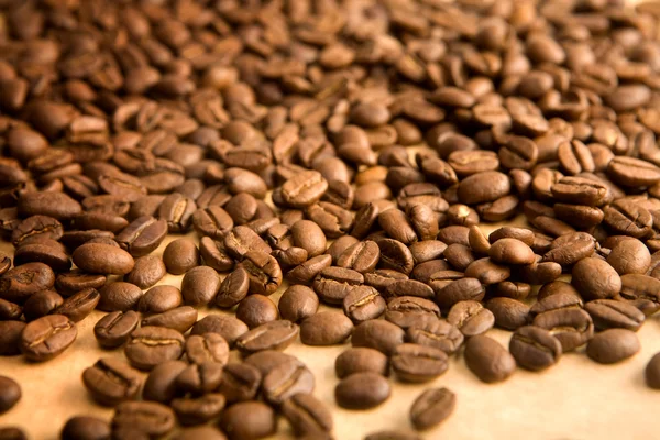Antecedentes dos grãos de café — Fotografia de Stock