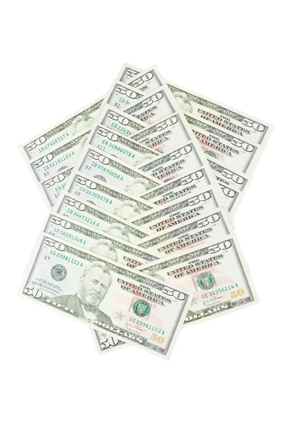 Фигура из доларов — стоковое фото