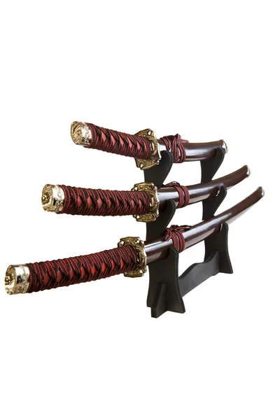 Espadas del Samurai — Foto de Stock