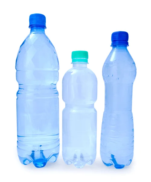 Three bottle isolated — Stock Photo, Image