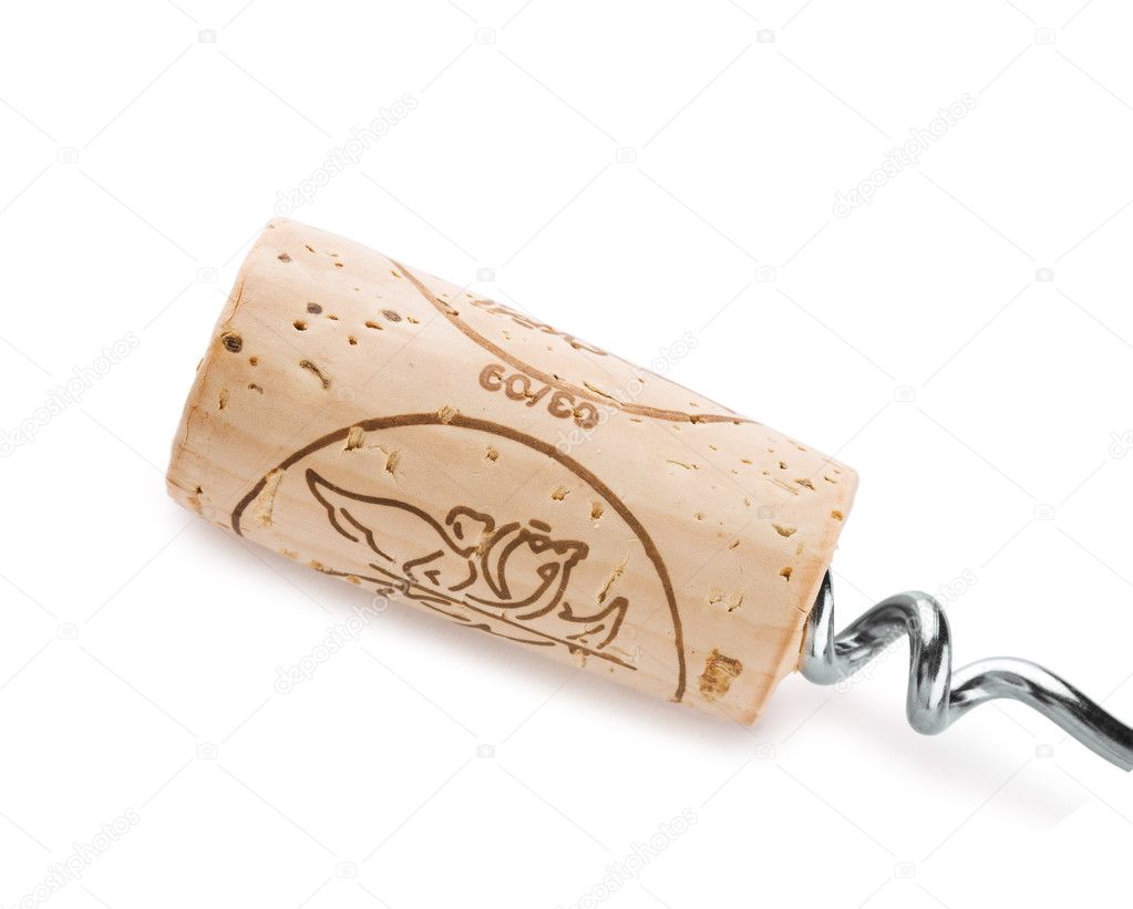 Cork an corkscrew