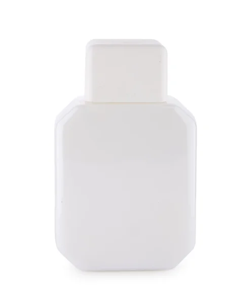 Bottle white isolated — Stock Photo, Image