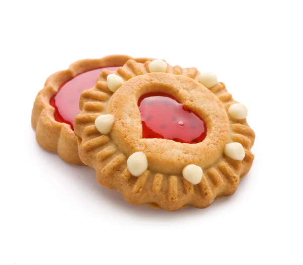Два сладких печенья — стоковое фото