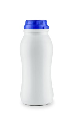 izole beyaz şişe