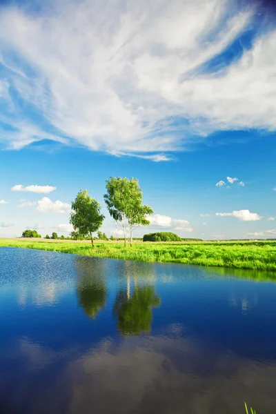 Stock image Rural lake landscape