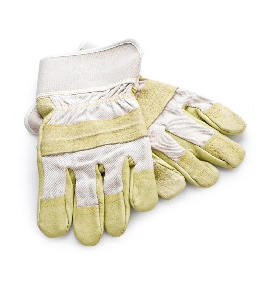 Handskar isolerad på en vit backgroud — Stockfoto