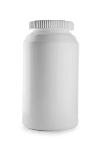 White bottle isolated — Stock Photo, Image