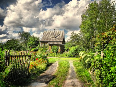 Little summer house, outland clipart