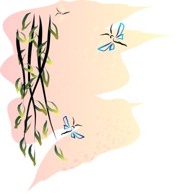 Weeping willow clipart