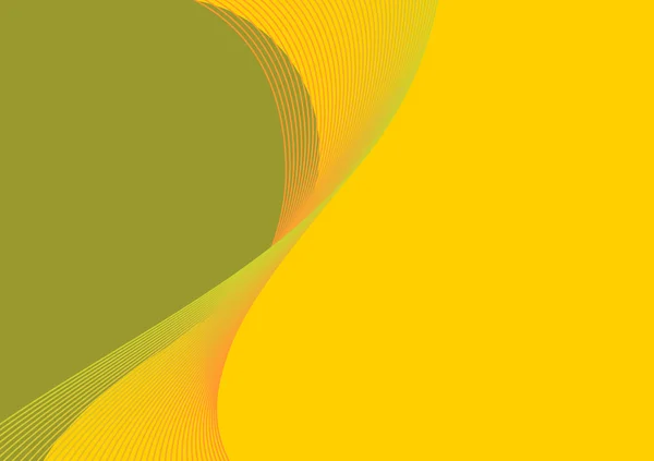 Fond vert et jaune — Image vectorielle