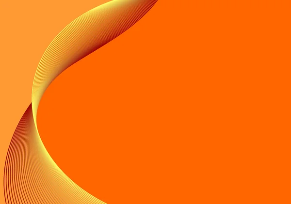 オレンジ色の背景 — ストックベクタ