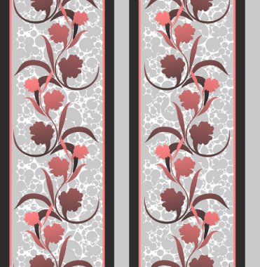 Seamless floral pattern clipart