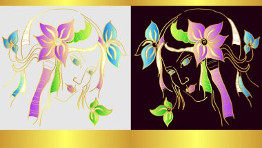 karanlık ve aydınlık peri