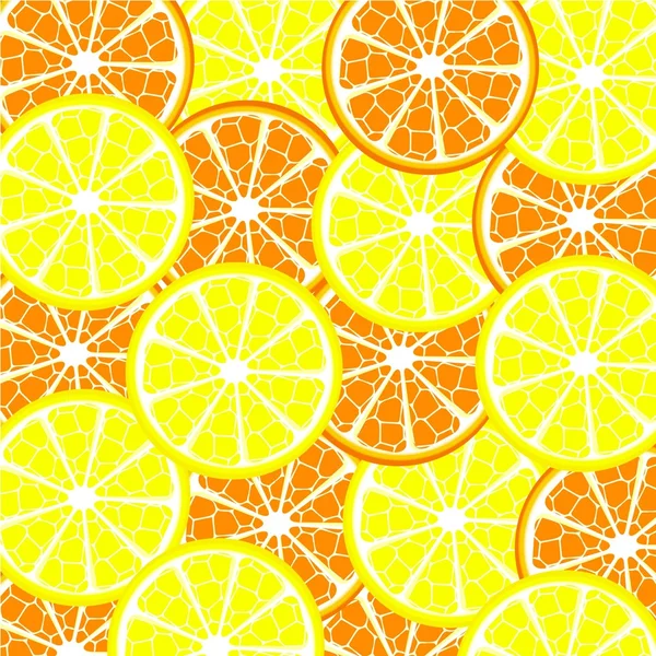 stock vector citrus seamless pattern. vector 