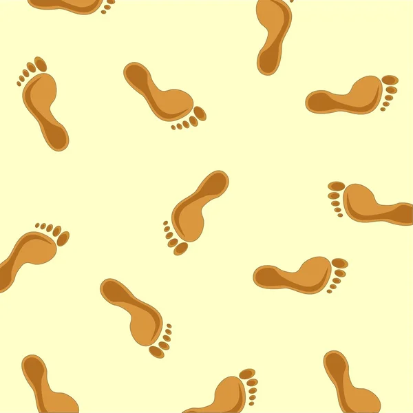 Footprints bakgrund — Stockfoto