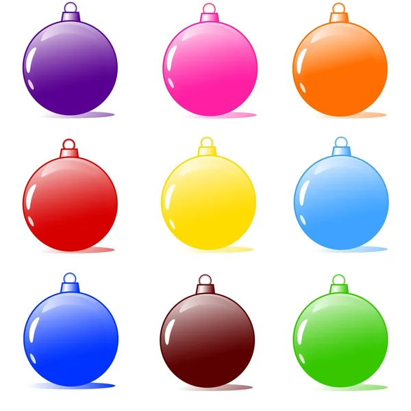 クリスマス ツリー電球 — ストック写真