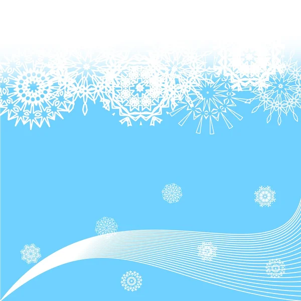 Blue Christmas background — Stock Photo, Image