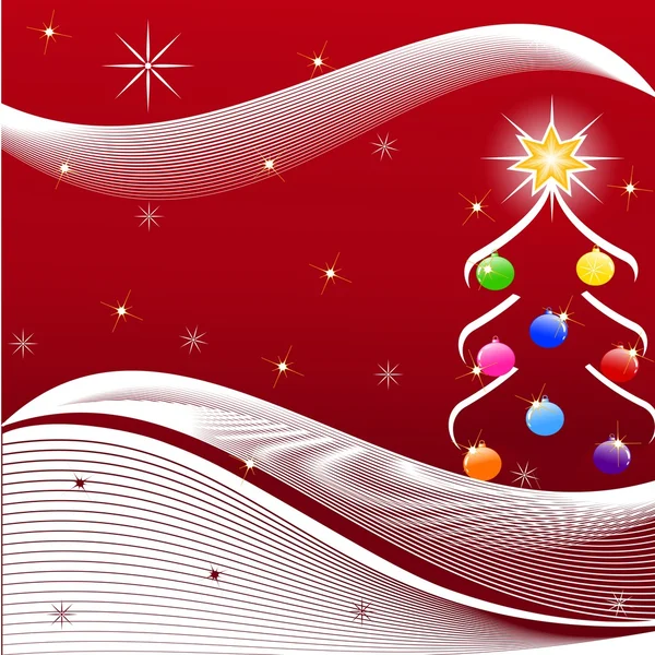 Illustrazione dell'albero di Natale — Foto Stock