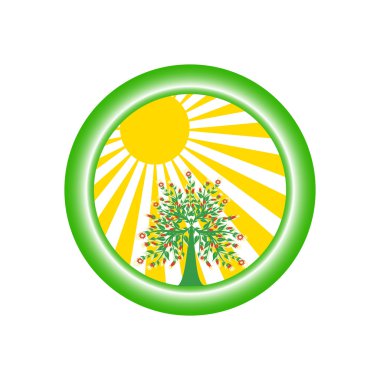 Environmental logo clipart