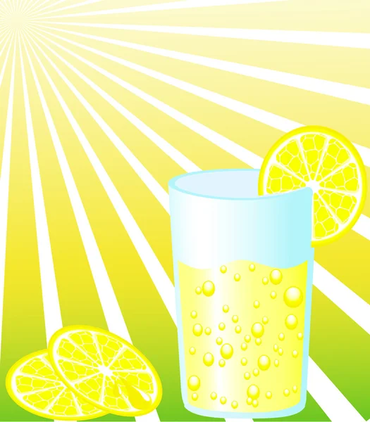 一杯柠檬水 — 图库照片