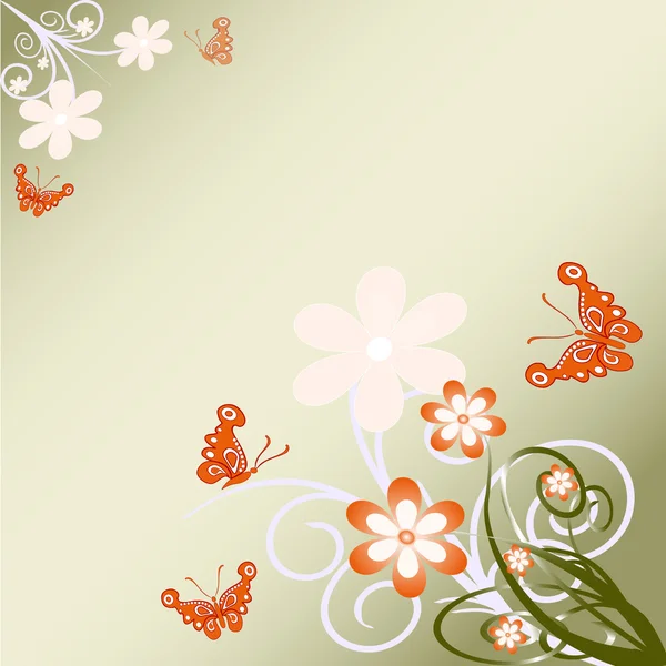 Floral background — Stock Photo, Image