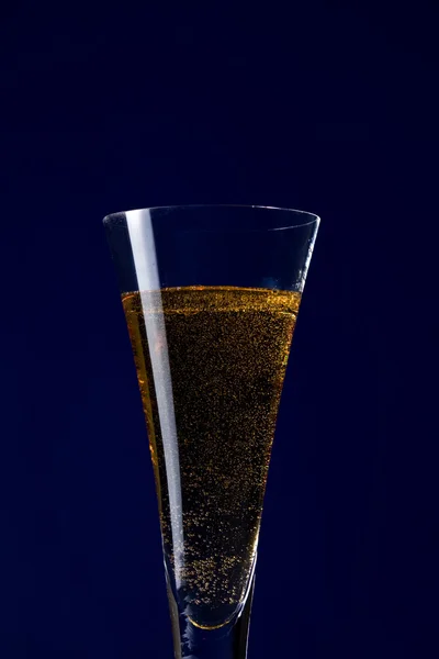Champagne en verre — Photo