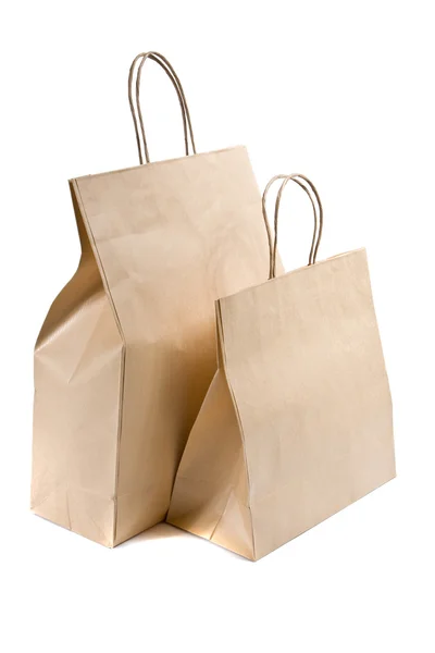Две сумки для покупок — стоковое фото