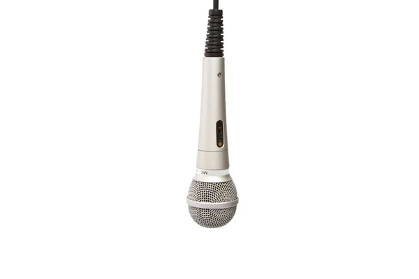 Microfone dinâmico para karaoke — Fotografia de Stock