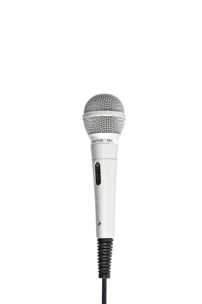 Динамічний мікрофон для караоке — стокове фото
