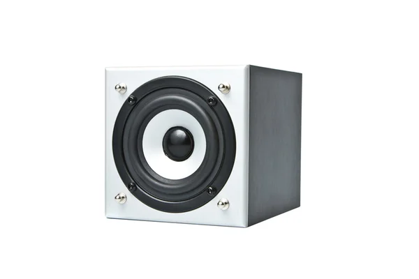 Loud speakers. Isolated on white. — Stock Photo, Image